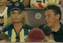 Müge Anl ile Şinasi Yüzbasioglu maçta