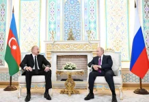 Düşənbədə Azərbaycan və Rusiya prezidentlərinin təkbətək görüşü olub